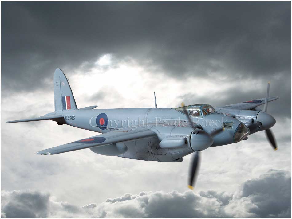 Mosquito fighter de Havilland